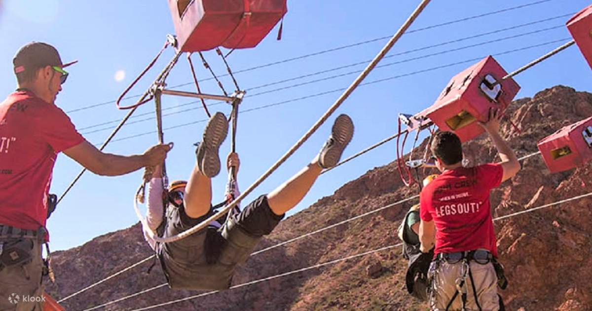 Complete 4 Ziplines in This Bootleg Canyon Zipline Tour from Las Vegas